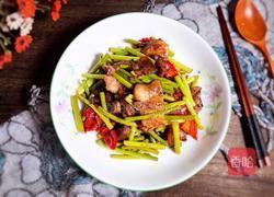 蒜苔炒五花肉的做法图解17