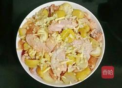 家常板栗蒸鸡的做法图解10