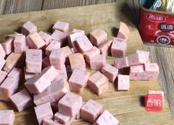 辣椒毛豆炒午餐肉的做法图解4