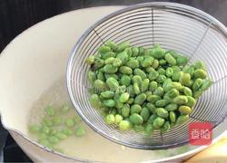辣椒毛豆炒午餐肉的做法图解3
