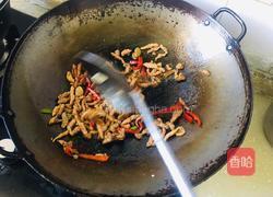 豇豆炒肉丝的做法图解6