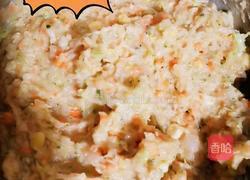 减脂鸡肉蔬菜饼的做法图解5