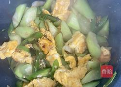 杭椒丝瓜炒蛋的做法图解13