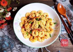 腐竹炒虾仁的做法图解17