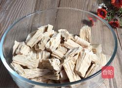 辣椒炒腐竹的做法图解5