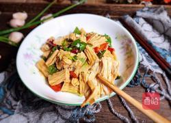 辣椒炒腐竹的做法图解12
