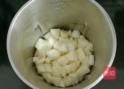 白果枸杞雪梨汁的做法图解4