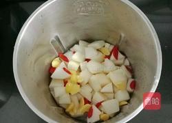白果枸杞雪梨汁的做法图解5