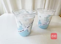 瓦尔登蓝椰拿铁的做法图解6