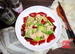 红椒丝瓜炒肉片的做法图解16