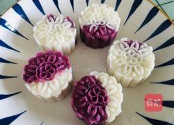 无糖山药紫薯糕的做法图解8