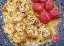 鳄梨酱虾仁意面的做法图解5