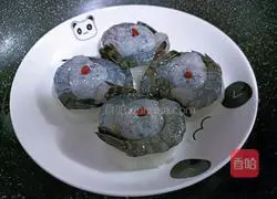 Illustration of how to make emerald white jade shrimp 13