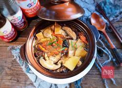 香菇冬笋肉片煲的做法图解16