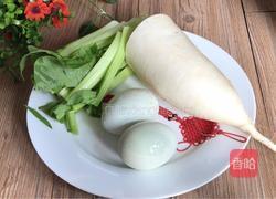 白萝卜炒鸡蛋的做法图解1