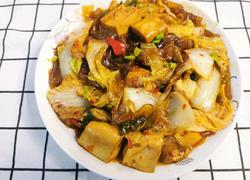 白菜豆腐炖粉条