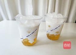 雪梨桂花金橘生椰拿铁的做法图解11