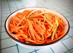 胡萝卜丝炒豆干