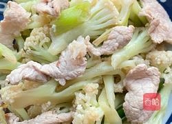 肉片炒花菜的做法图解10