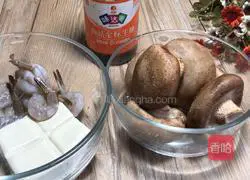 Illustration of how to make tofu and abalone 1