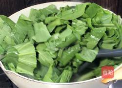 香菇炒小白菜的做法图解7