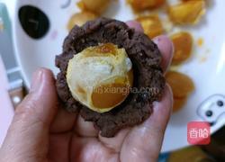 紫薯蛋黄月饼的做法图解6