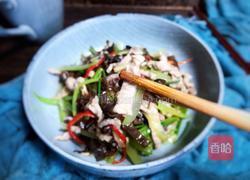 芹菜木耳炒肉丝的做法图解15
