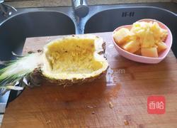 凤梨炒饭的做法图解4