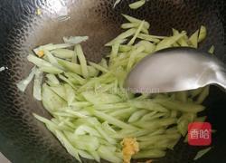 黄瓜炒蛋的做法图解5
