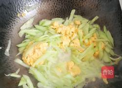 黄瓜炒蛋的做法图解6