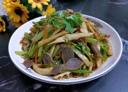 笋丝拌鸭肫
