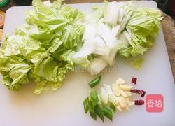 清炒白菜的做法图解1