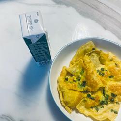 快手早餐：葱花鸡蛋饼的做法[图]