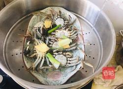 清蒸稻田蟹的做法图解5
