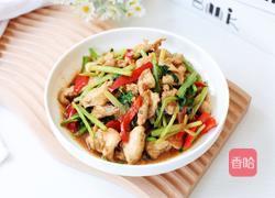 小炒鸡脯肉的做法图解15