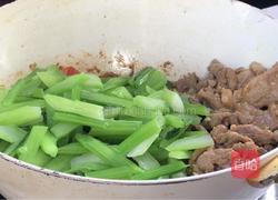 菜心梗炒肉的做法图解18