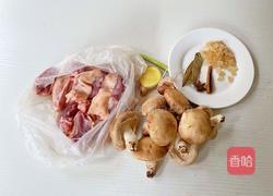 香菇烧鸭肉的做法图解1