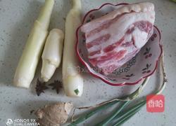茭白红烧肉的做法图解1