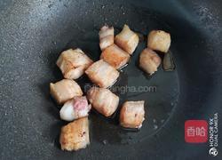 茭白红烧肉的做法图解5