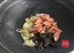 黄瓜火腿炒鸡蛋的做法图解5