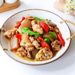 魔芋烧鸡的做法[图]