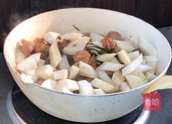 白萝卜炖猪肉的做法图解9