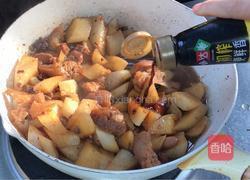 白萝卜炖猪肉的做法图解10