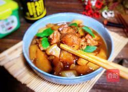 白萝卜炖猪肉的做法图解12