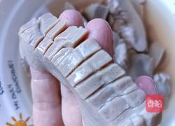 豌豆炒虾腰的做法图解2