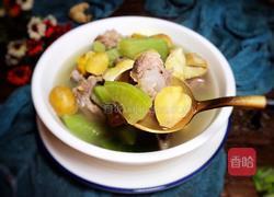 板栗萝卜猪骨汤的做法图解9