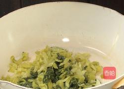 冲菜炒肉的做法图解5