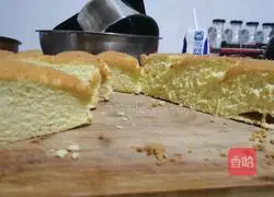Illustration of how to make chiffon cake 6