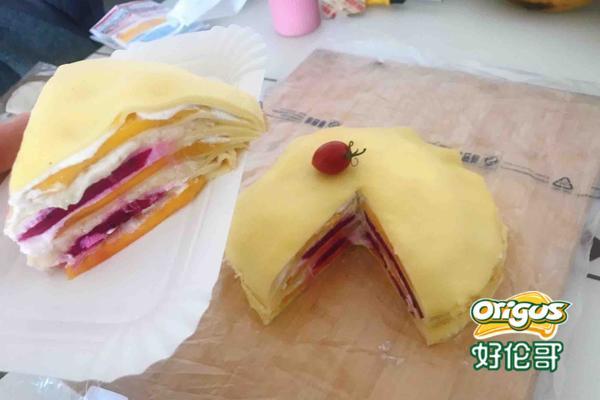 榴莲（榴芒）千层蛋糕