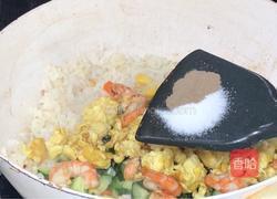 玉米虾仁蛋炒饭的做法图解11